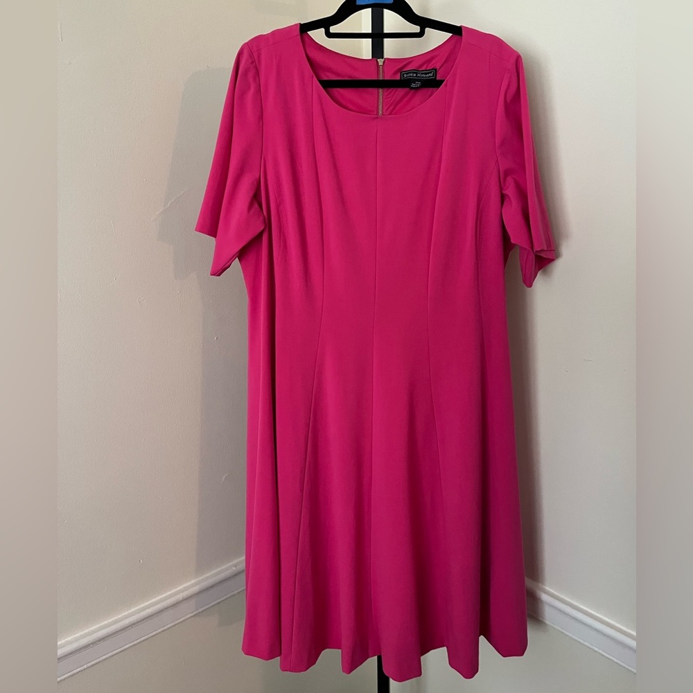 Fit and Flare Glam Barbicore Dress